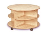 Speeltafel Rond 89 x H54 cm Esdoorn  Tangara Groothandel Kinderopvang en kinderdagverblijf inrichting